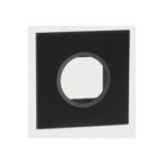 ليجراند - غطاء مع إطار Arteor، هندي، 2 موديول، دائري، Graphite