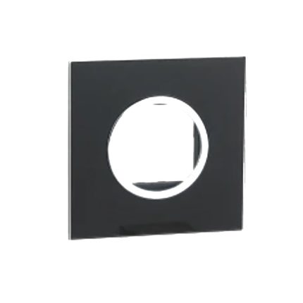 ليجراند - غطاء مع إطار Arteor، هندي، 2 موديول، دائري، Mirror Black