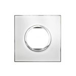 ليجراند - غطاء مع إطار Arteor، هندي، 2 موديول، دائري، Mirror White