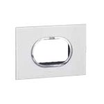 ليجراند - غطاء مع إطار Arteor، هندي، 3 موديول، دائري، White