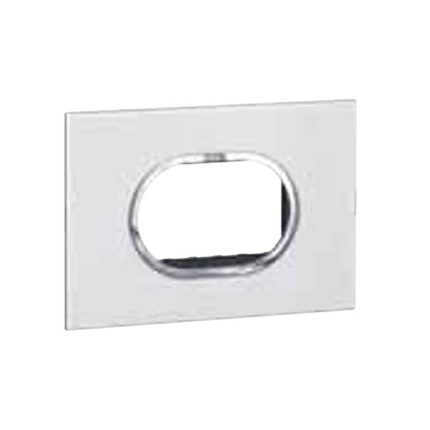 ليجراند - غطاء مع إطار Arteor، هندي، 3 موديول، دائري، White