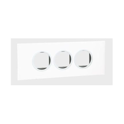 ليجراند - غطاء مع إطار Arteor، هندي، 6 موديول، دائري، White