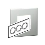 ليجراند - لوحة Arteor، BS، دائري، 6 موديول، Pearl Aluminum