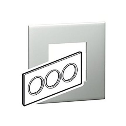 ليجراند - لوحة Arteor، BS، دائري، 6 موديول، Pearl Aluminum