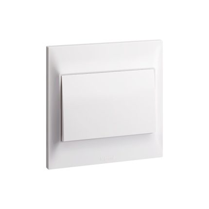 ليجراند - مفتاح مزدوج Belanko S، 1 موديول، 20A، 250V، White