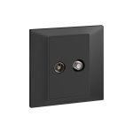 ليجراند - مقبس تلفاز ساتلايت Belanko S، أنثراسايت