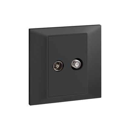 ليجراند - مقبس تلفاز ساتلايت Belanko S، أنثراسايت