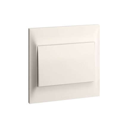 ليجراند - مفتاح Belanko S، بزر كبير، خط 1، مفرد، 20AX، 250V، Ivory