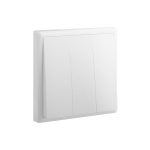 ليجراند - مفتاح أحادي القطب إلوي، ثلاثي، 1 خط، 16AX، 250V ، أبيض