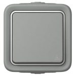 ⁦ليجراند - مفتاح خارجي بلكسو 55 - تبديل في اتجاهين - 250 فولت - رمادي⁩ - الصورة ⁦2⁩