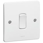 ليجراند - مفتاح مفرد سينرجي - 10 أمبير - خطين - 250 أمبير - أبيض