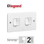 ليجراند - مفتاح رباعي سينرجي - 10 أمبير - خطين - 250 أمبير - أبيض