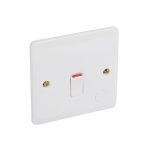 ليجراند - مفتاح تحكم Synergy، 20A، 250V، DP، 1 خط، مع منفذ مرن ومؤشر طاقة