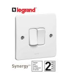 ليجراند - مفتاح مجوز سينرجي - 10 أمبير - 250 فولت - خط واحد - أبيض