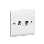 ليجراند - شاشة تلفاز + FM Synergy، أبيض