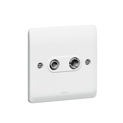 ليجراند - شاشة تلفاز + FM Synergy، أبيض