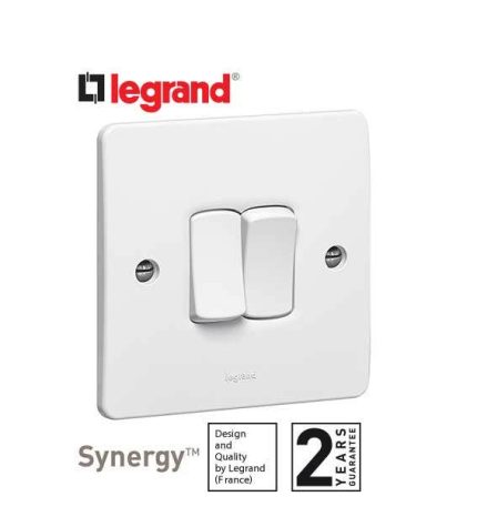ليجراند - مفتاح مجوز سينرجي - 20 أمبير - خطين - 250 أمبير - أبيض