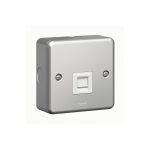 ليجراند - مقبس الهاتف Synergy، Master مفرد، Flush Mounting، Metalclad