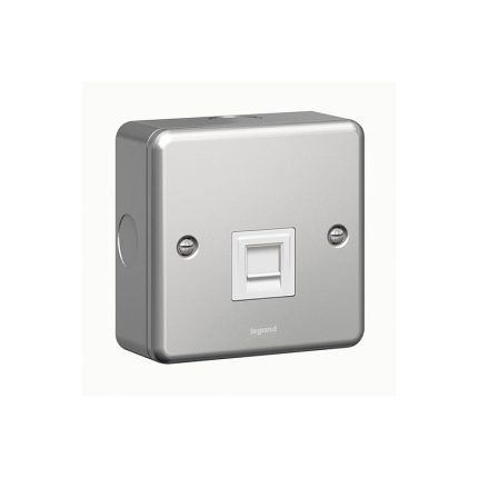 ليجراند - مقبس الهاتف Synergy، Master مفرد، Flush Mounting، Metalclad