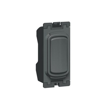 ليجراند - مفتاح فردي Synergy، موديول الشبكة، 2 طريق مع مركز إيقاف، 20AX، 250V~، Anthracite