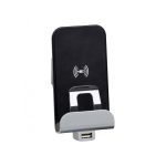 ليجراند - شاحن لاسلكي + USB Type A Mosaic، أبيض مع لوحة تشطيب معدني