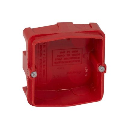 ليجراند - علبة Batibox، لصناديق 20A و32A، مفرد، عمق 40 مم، 85x85 مم، بناء Batibox