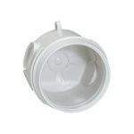 ليجراند - علبة مفردة Batibox، مفرد، 2 موديول، عمق 58mm، Concrete