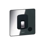 ليجراند - مفتاح مزدوج القطب Synergy Sleek، 20A، 250V، مع مؤشر طاقة LED أزرق + مخرج سلك، Polished Stainless Steel