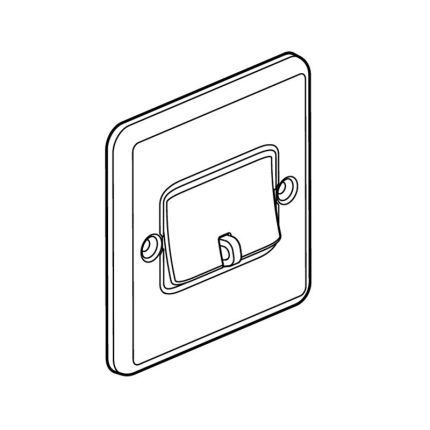 ليجراند - مفتاح مروحة Synergy Authentic، 3 قطب، 10A، 250V، Brushed Stainless Steel