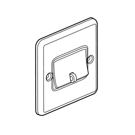 ليجراند - مفتاح مروحة Synergy Authentic، 3 قطب، 10A، 250V، Polished Stainless Steel