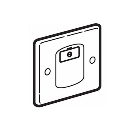 ليجراند - وحدة الاتصال المؤمنة Synergy Authentic، بدون مفتاح، 13A، 250V، بدون منفذ سلك، Glossy Gold