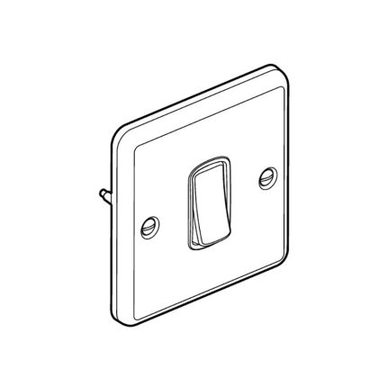 ليجراند - مفتاح Synergy Authentic، ثلاثي، خط 2، 20AX، 250V، Glossy Gold