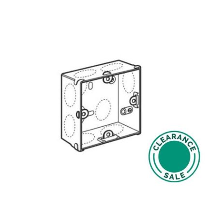 تصفية ليجراند - صندوق معدني، مفرد، تركيب مسطح ، قطر= 48 مم