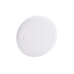 ليجراند - غطاء Batibox، لعلبة مفرد، Ø85mm، دائري، White، للتركيب في الجدران