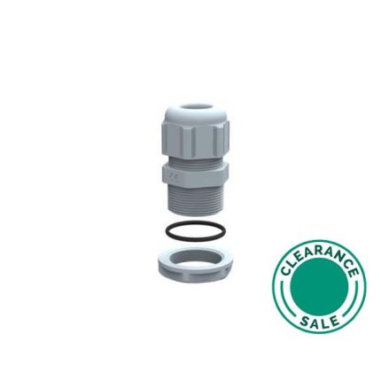 تصفية ليجراند - غدة الكابل، PVC، IP 68، PG 16، سعة مشد 10-14 مم، RAL 7001