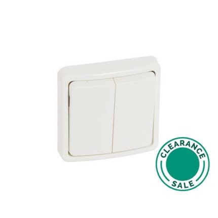 تصفية ليجراند - مفتاح بلكسو 66، مجوز، خطين، 20A، 250V، تركيب مسطح