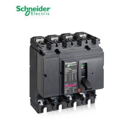 شنايدر - قاطع رئيسي 100 أمبير - ComPact NSX100N, 100A, 4P, 50kA at 415 VAC 50/60 Hz, w/o Trip Unit