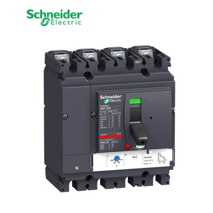شنايدر - قاطع رئيسي 40 أمبير - ComPact NSX100F, 36 kA at 415 VAC, TMD Trip Unit 40A, 4P 4d