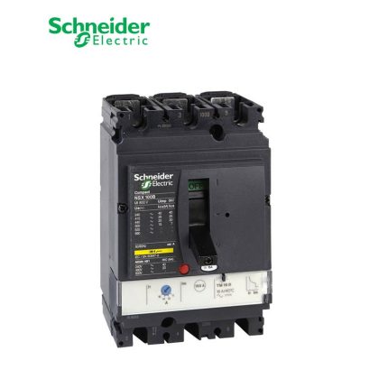 شنايدر - قاطع رئيسي 25 أمبير - ComPact NSX100H, 3P 3d, 70kA at 415 VAC, TMD Trip Unit 25A
