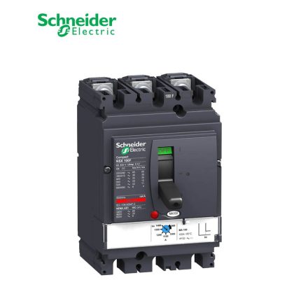 شنايدر - قاطع رئيسي 50 أمبير - ComPact NSX100F, 36 kA at 415 VAC, MA Trip Unit 50A, 3P 3d