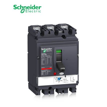 شنايدر - قاطع رئيسي 12.5 أمبير - ComPact NSX100F, 36 kA at 415 VAC, MA Trip Unit 12.5A, 3P 3d