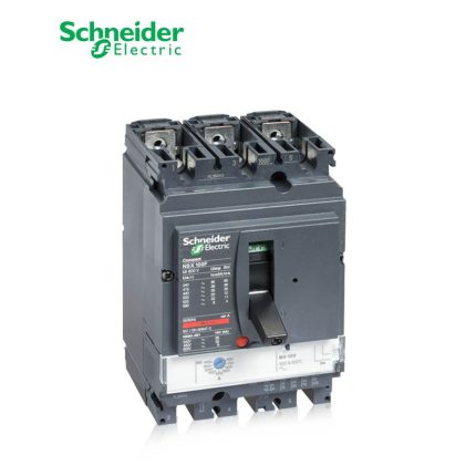 شنايدر - قاطع رئيسي 6.3 أمبير - ComPact NSX100N, 3P 3d, 50kA at 415 VAC, MA Trip Unit 6.3A