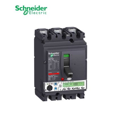 شنايدر - قاطع رئيسي 40 أمبير - ComPact NSX100F, 36 kA at 415 VAC, MicroLogic 5.2A Trip Unit 40A, 3P 3d