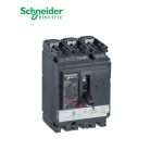 شنايدر - قاطع رئيسي 125 أمبير - ComPact NSX160H, 3P 3d, 70kA at 415 VAC, TMD Trip Unit 125A