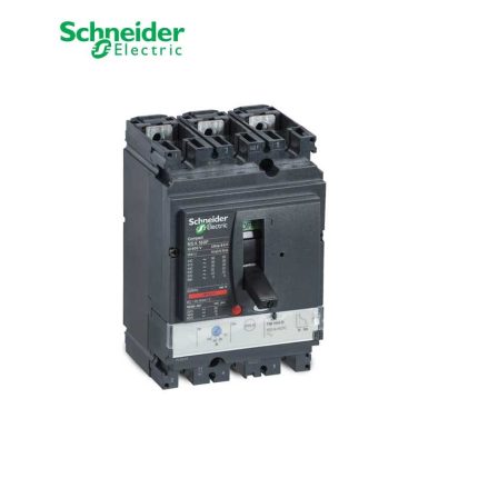 شنايدر - قاطع رئيسي 125 أمبير - ComPact NSX160H, 3P 3d, 70kA at 415 VAC, TMD Trip Unit 125A