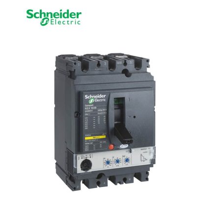 شنايدر - قاطع رئيسي 160 أمبير - ComPact NSX160N, 3P 3d, 50kA at 415 VAC, MicroLogic 2.2 Trip Unit 160A