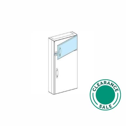 تصفية شنايدر - باب كهربائي جزئي، علبة وخزانة 6 وحدات