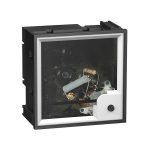 شنايدر - أمبيرمتر تناظري، 3 مداخل، بدون قرص، مقاس 72 x 72mm