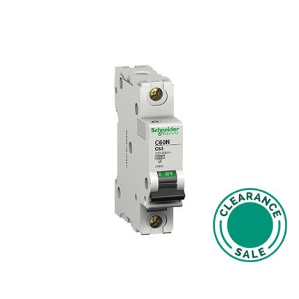 تصفية شنايدر -  قاطع فرعي، C60N، 2A، 1P، منحنى C (جديد: A9F44102)