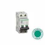 تصفية شنايدر -  قاطع فرعي، C60، 32A، 2P، 120/240V، منحنى K (جديد: A9F95232)